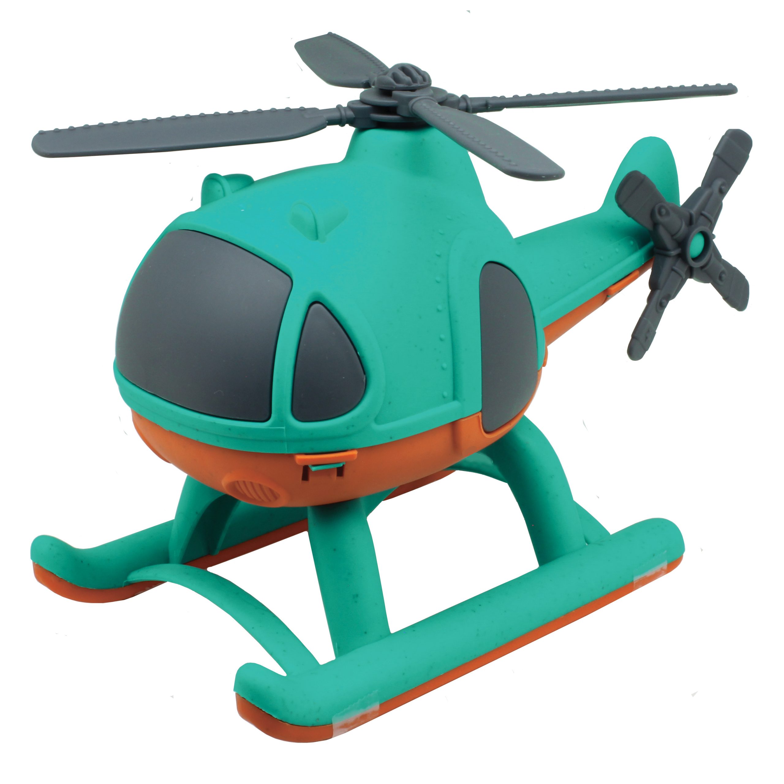 Boxed plastic helicopter