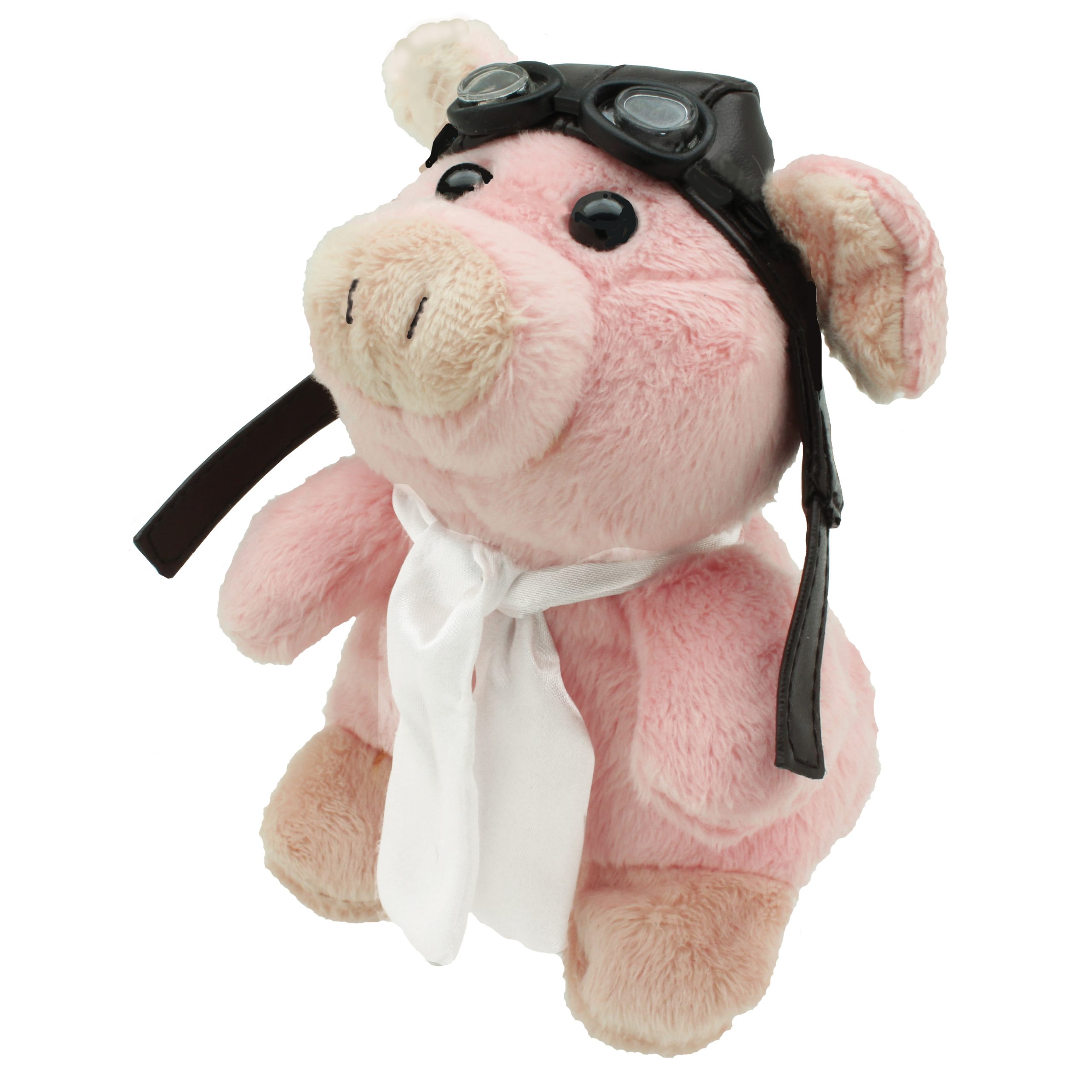 Mini pig aviator plush