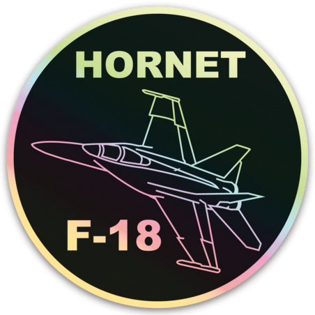 F-18 Holographic stickers