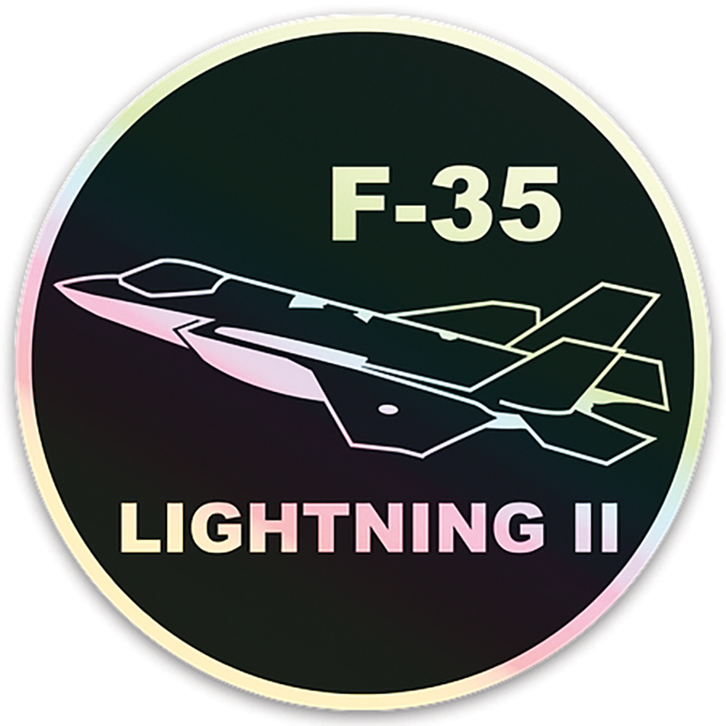 F-35 Holographic stickers