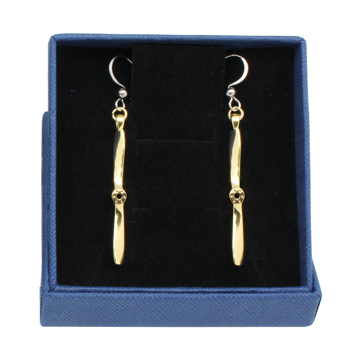 Gold prop earrings
