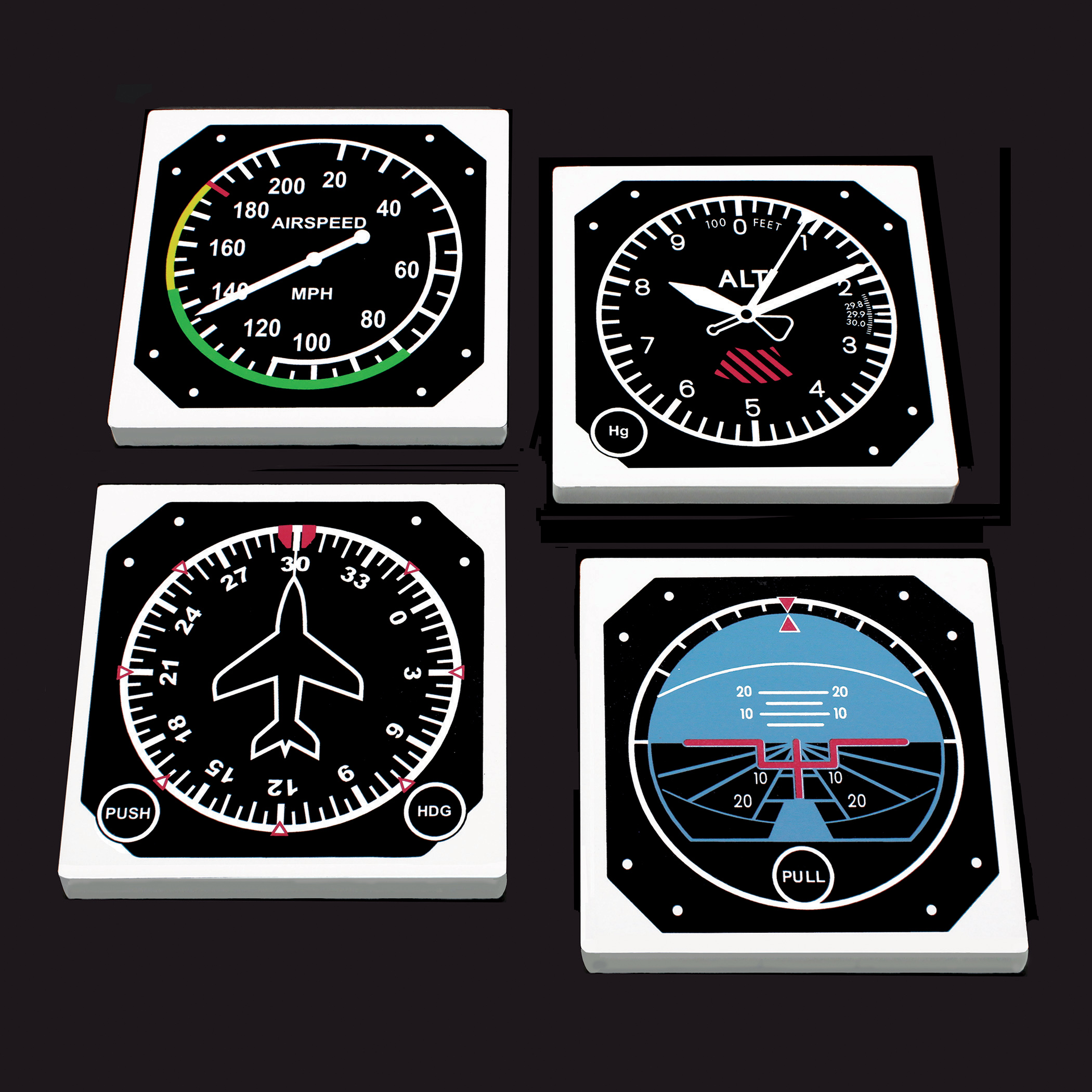 Instrument stone coasters