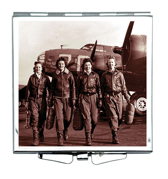 WASP metal mirror case