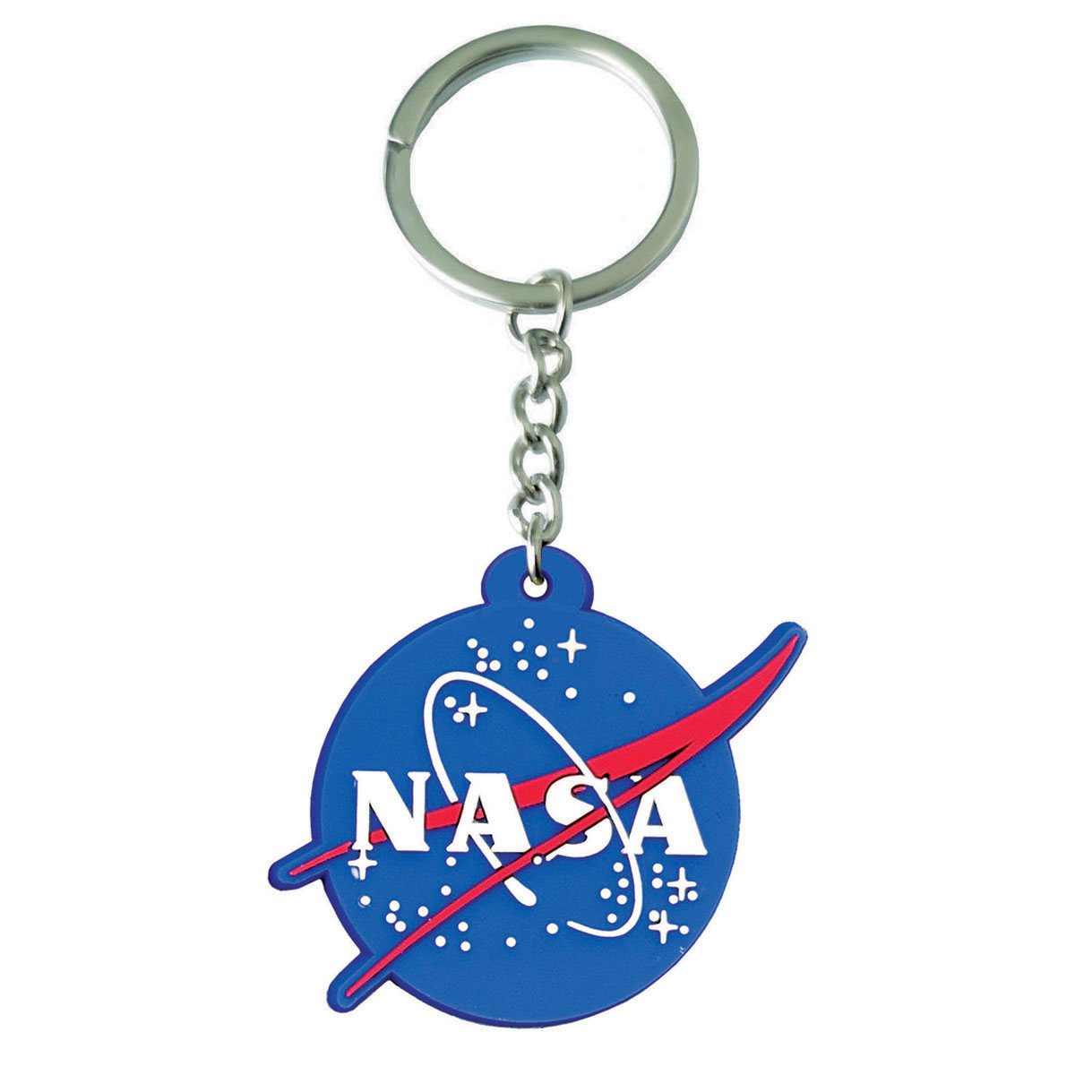 NASA rubber key chain